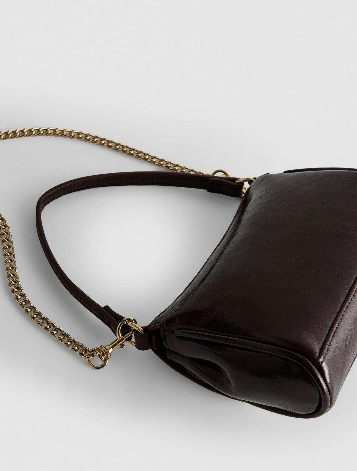 Leather Fturn-lock Shoulder Gag