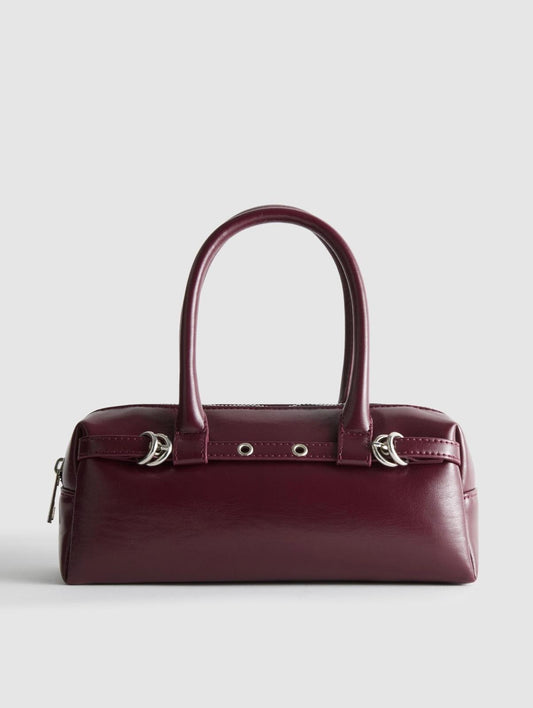 Eyelet Detail Shouler Bag